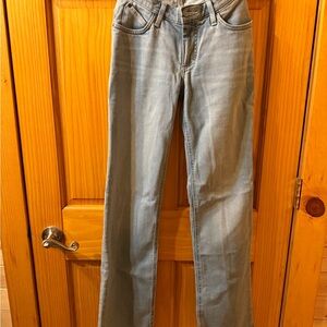 Wrangler Women's Light Blue Straight Leg Jeans